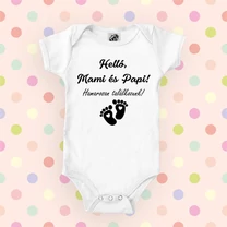 Kép 2/2 - Helló Papi és Mami, Hamarosan találkozunk Babaruha