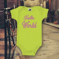 Kép 4/5 - Hello World (Kivizöld)