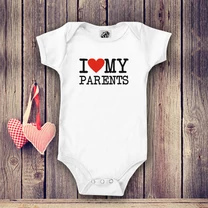 Kép 1/2 - I LOVE MY Parents - Babaruha