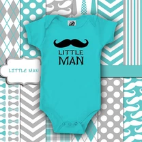 Kép 2/3 - Little Man (Türkizkék)