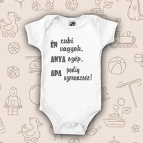 Kép 2/4 - Én cuki vagyok - Babaruha