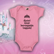 Kép 1/6 - Apuci kicsi hercegnője vagyok - Babaruha