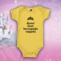 Kép 5/6 - Apuci kicsi hercegnője vagyok - Babaruha