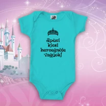 Kép 3/6 - Apuci kicsi hercegnője vagyok - Babaruha