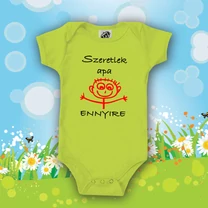 Kép 4/5 - Szeretlek Apa baba body - Babaruha