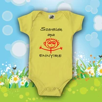 Kép 3/5 - Szeretlek Apa baba body - Babaruha