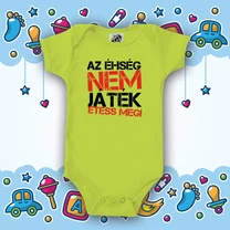 Kép 2/3 - Az éhség nem játék - Babaruha