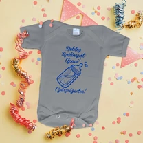 Kép 7/8 - Boldog Szülinapot Apuci, Egészségedre! - Babaruha