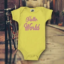Kép 3/5 - Hello World (Sárga)