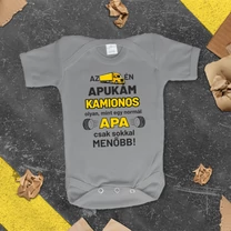 Kép 4/4 - Az én Apukám kamionos - Babaruha