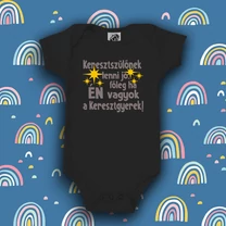 Kép 2/3 - Keresztszülőnek lenni jó - Babaruha