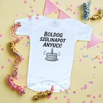 Kép 1/6 - Boldog szülinapot Anyuci! (Tortával) - Babaruha