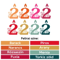 Kép 2/6 - Második Szülinap (Maci és Torta) - Babaruha
