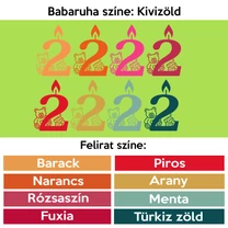 Kép 6/6 - Második Szülinap (Maci és Torta) - Babaruha