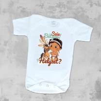 Kép 3/5 - Szia bátyus, helyzet? (Pelenkás baba)  - Tesós szett (Gyerek póló és babaruha)