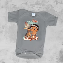 Kép 2/5 - Szia bátyus, helyzet? (Pelenkás baba)  - Tesós szett (Gyerek póló és babaruha)