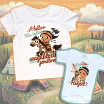 Kép 1/5 - Szia bátyus, helyzet? (Pelenkás baba)  - Tesós szett (Gyerek póló és babaruha)