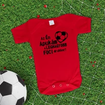 Kép 3/3 - Az én apukám a legnagyobb foci drukker! - Babaruha