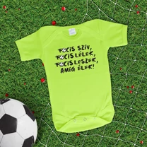 Kép 3/4 - Focis szív, focis lélek, focista leszek amíg élek! - Babaruha