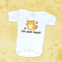 Kép 2/6 - Cica gazdi vagyok - Babaruha