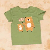 Kép 7/7 - Nagytesó leszek (Macitesók, masnival vagy masni nélkül) - Gyerek póló