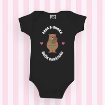 Kép 6/6 - Papa & Unoka örök barátság (Kislány macival) - Babaruha