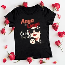 Kép 1/3 - Anya és Lánya Örök Barik (Rúzsos változat) - Női póló