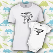 Kép 2/4 - Anyasaurus Családi (Fehér - fehér)