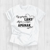 Kép 1/3 - Egy gyönyörű lány ellopta a szívem - Férfi póló