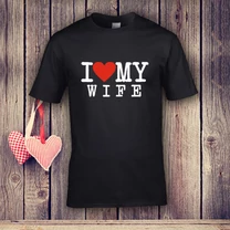 Kép 2/3 - I LOVE MY WIFE - Férfi póló