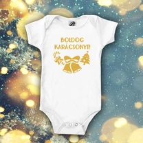 Kép 1/2 - Boldog Karácsonyt (Arany Csengők) - Babaruha