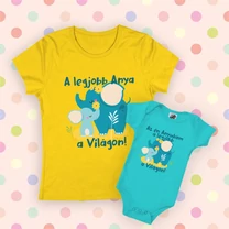 Kép 2/4 - Legjobb Anya a világon (Elefánt mami és kicsinye) - Családi csomag