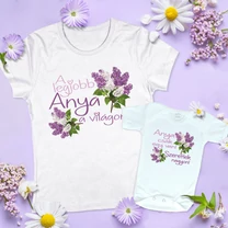 Kép 1/8 - Legjobb Anya a Világon (Orgona) - Családi csomag