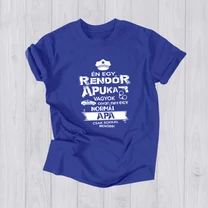 Kép 1/3 - Rendőr apuka vagyok (királykék)