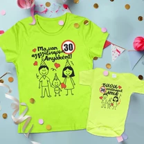 Kép 9/14 - Első szülinap Anyaként! (egyedi felirattal) - Családi csomag