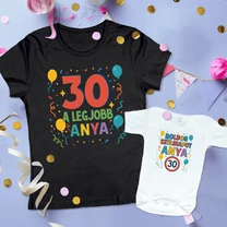 Kép 6/12 - Boldog szülinapot a legjobb Anyának (Szülinapi számmal) - Családi csomag