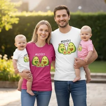 Kép 1/9 - #Együtt avokádó (iker babák) - Családi csomag