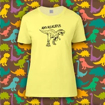 Kép 4/5 - Anyasaurus Női póló