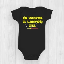 Kép 2/2 - Én vagyok a Lányod! (Egyedi névvel) - Babaruha