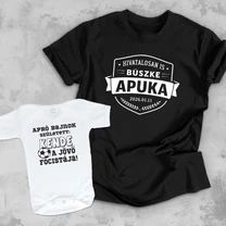 Kép 2/5 - Hivatalosan is Büszke Apuka (Focis baba változat) - Apa csomag, egyedi dátummal