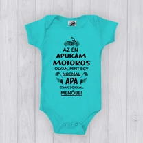 Kép 6/8 - Az én apukám motoros - Babaruha