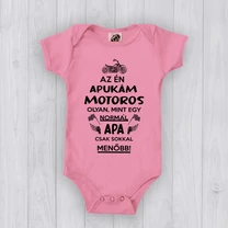 Kép 7/8 - Az én apukám motoros - Babaruha