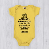 Kép 8/8 - Az én apukám motoros - Babaruha