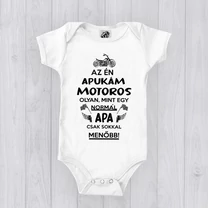 Kép 4/8 - Az én apukám motoros - Babaruha