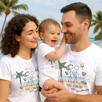 Kép 1/7 - Nyaralás Babával (Egyedi családnévvel) - Egyenszett