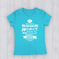 Kép 3/3 - Rendőr anyuka vagyok (Türkiz kék)