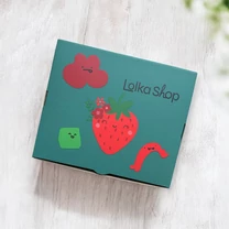 Kép 2/6 - Mosolygós Eperke - Tütü szett (Ajándék hajpánt és Ajándékdoboz)