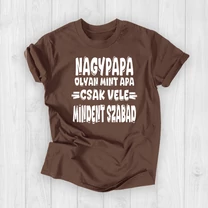 Kép 3/4 - Nagypapával mindent szabad - Férfi póló