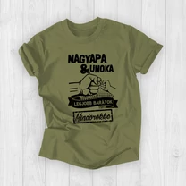 Kép 2/3 - Nagypapa és unoka legjobb barátok - Férfi póló
