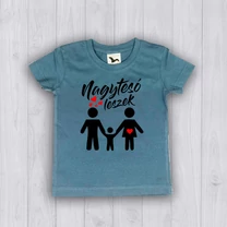 Kép 4/6 - Nagytesó leszek (Fekete felirat) - Gyerek póló